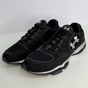 Men's 10.5 Under Armour Micro G Defend Athletic Running‎ Shoes Black